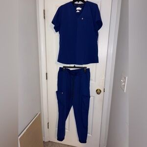 Fabletics Women's Blue Jogger Set
